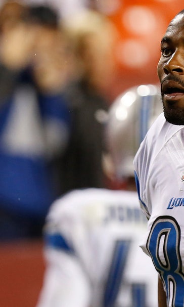 Calvin Johnson leaves London game with ankle injury